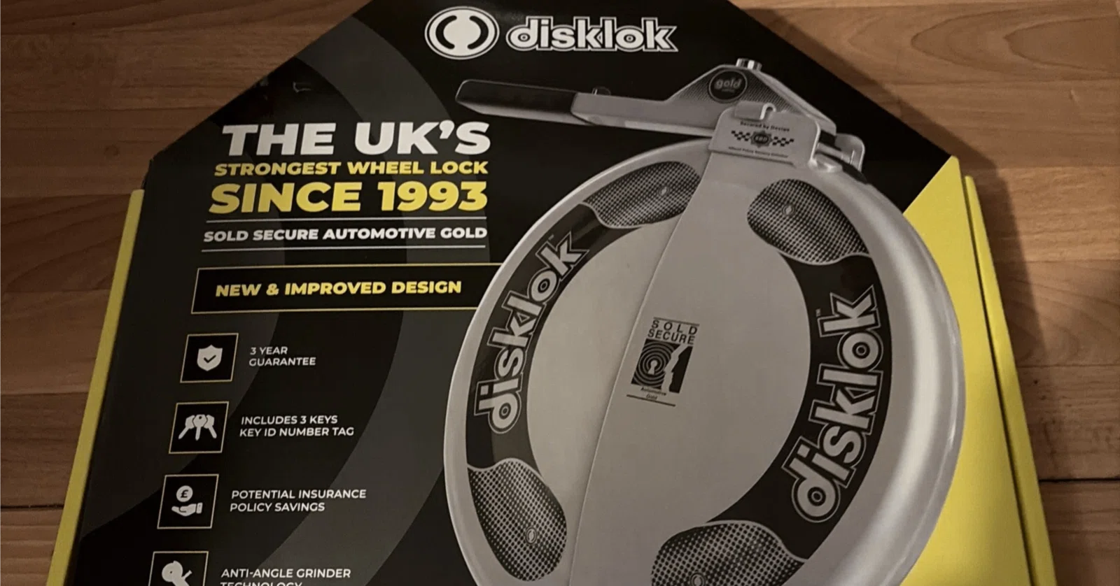 Disklok　ディスクロック　箱なし　ハンドルロック 激ヤバ!!最強の盗難対策「Disklok（ディスクロック）」レビュー【これ