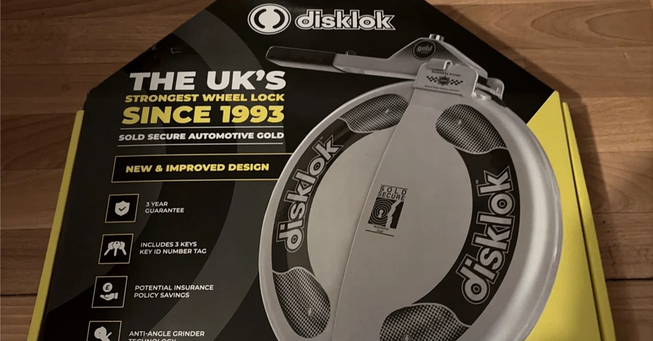 【最強の盗難対策】Disklok ディスクロック スモール カギ3本付 激ヤバ!!最強の盗難対策「Disklok（ディスクロック）」レビュー【これ