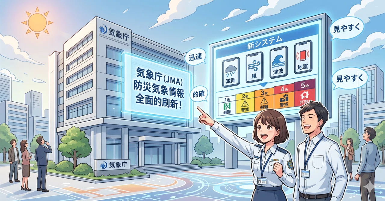 The reason the Japan Meteorological Agency changed all its 'warning ...