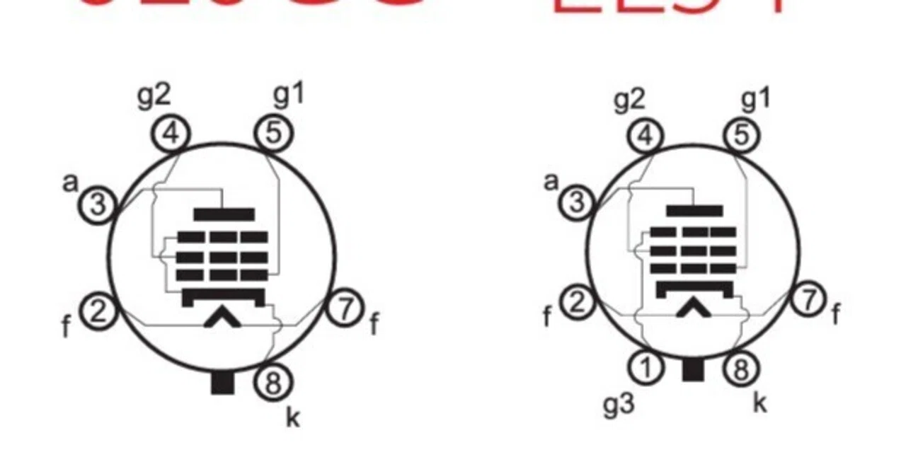 239-A 真空管 3ピン接続 6L6とEL34 続：真空管の大きな誤解｜nsdwroks