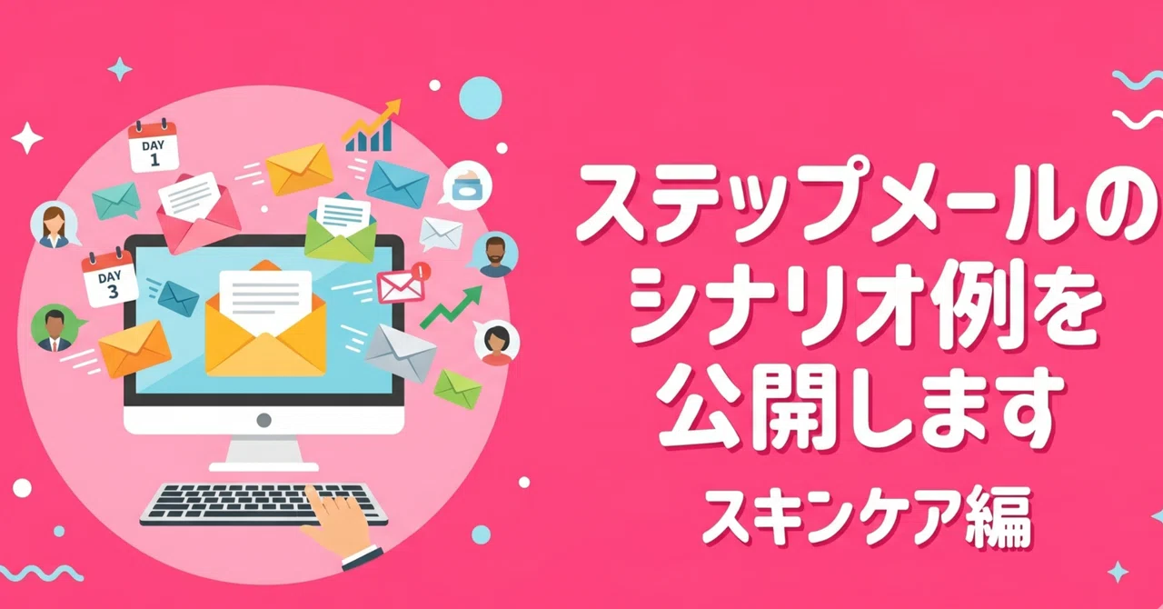 Publishing a Step Email Scenario Example [Skincare Edition]｜藤村 和
