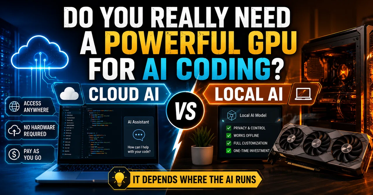 Do You Really Need a Powerful GPU for AI Coding?｜KitWorks