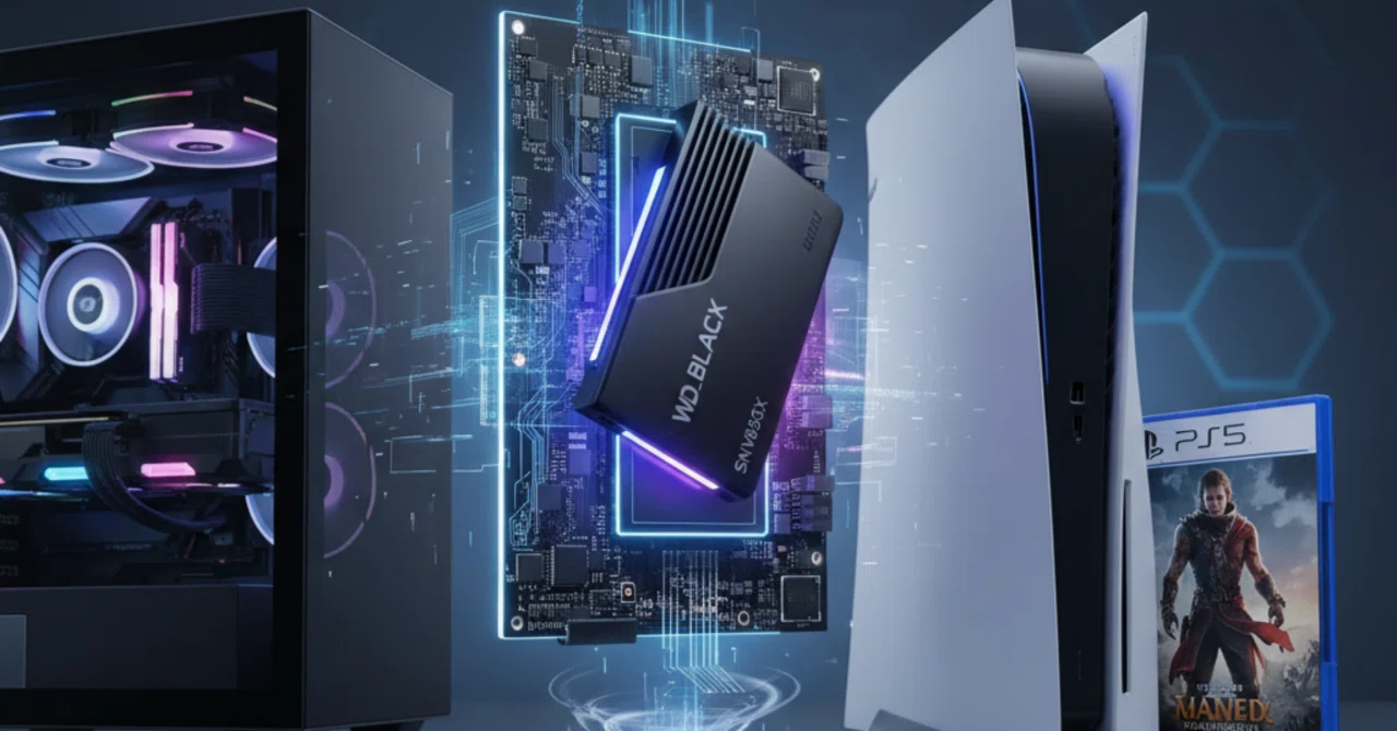 爆速ゲーミングSSDの決定版！WD_BLACK SN850XでPCもPS5も超快適に