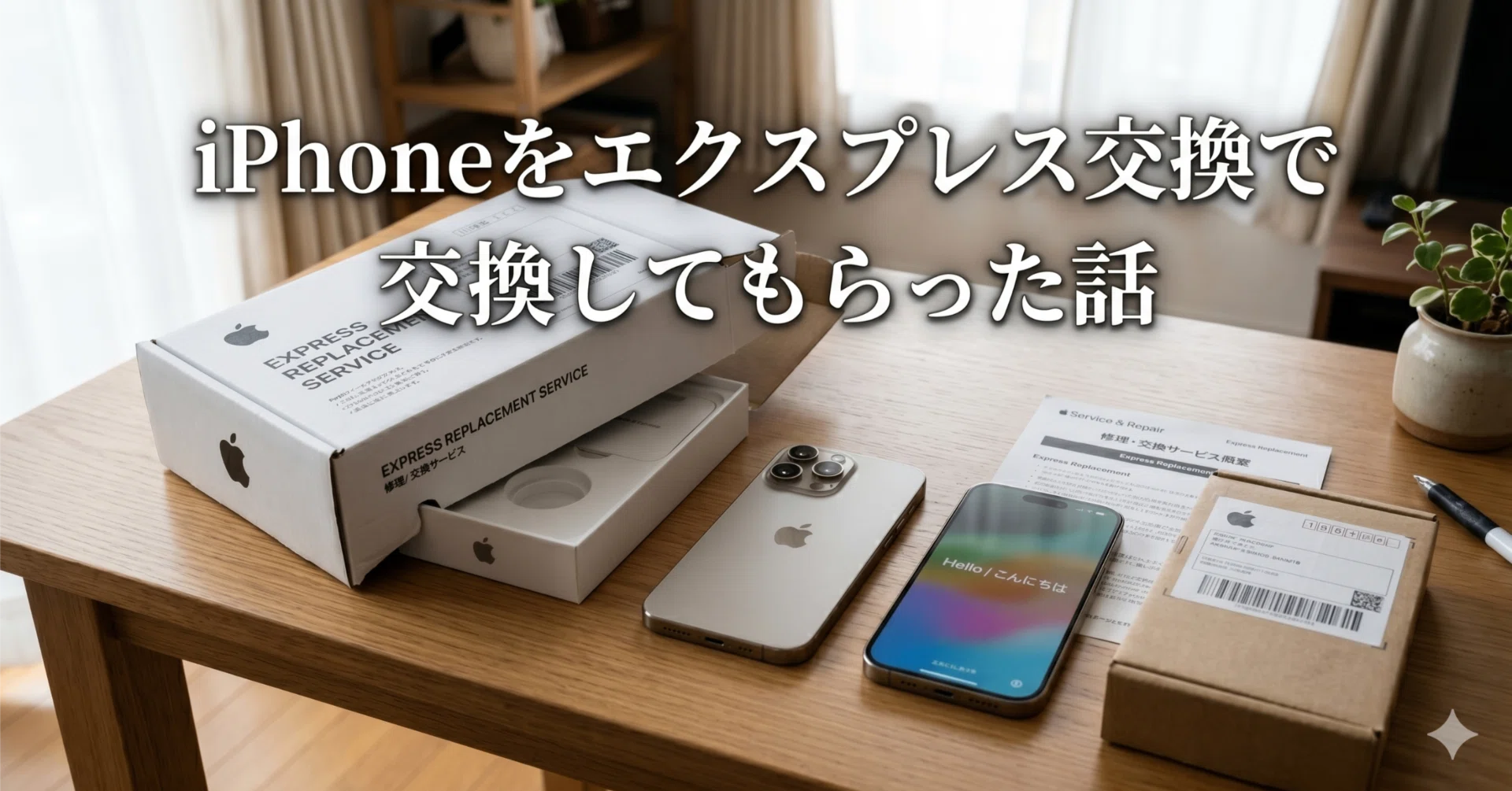 Apple iPhone 12pro 256GB エクスプレス交換サービス品 iPhoneをエクスプレス交換で交換してもらった話｜ゆめ
