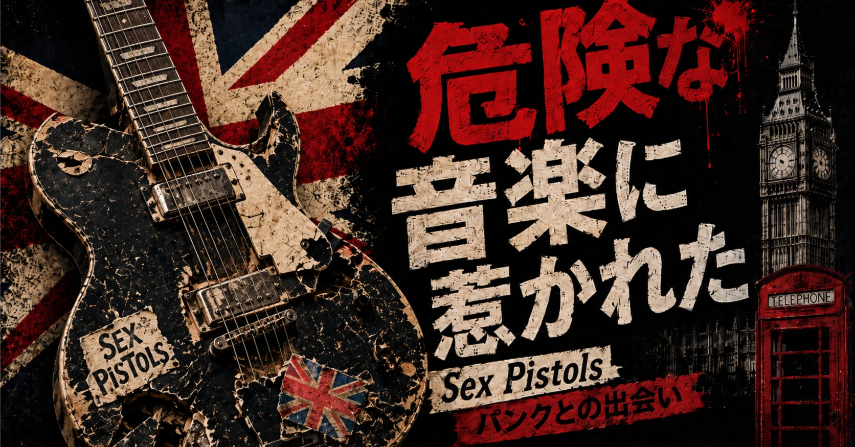 Sex Pistols「Anarchy in the U.K.」｜危ない名前に惹かれた、僕の