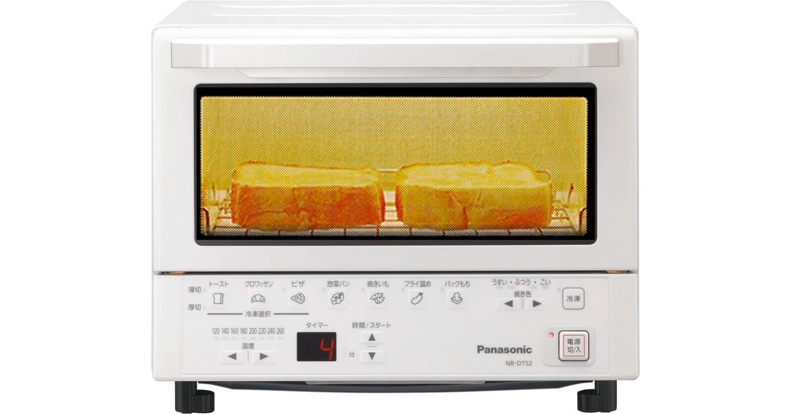 パナソニック NB-DT52-W トースター レビュー比較まとめ｜Appleと