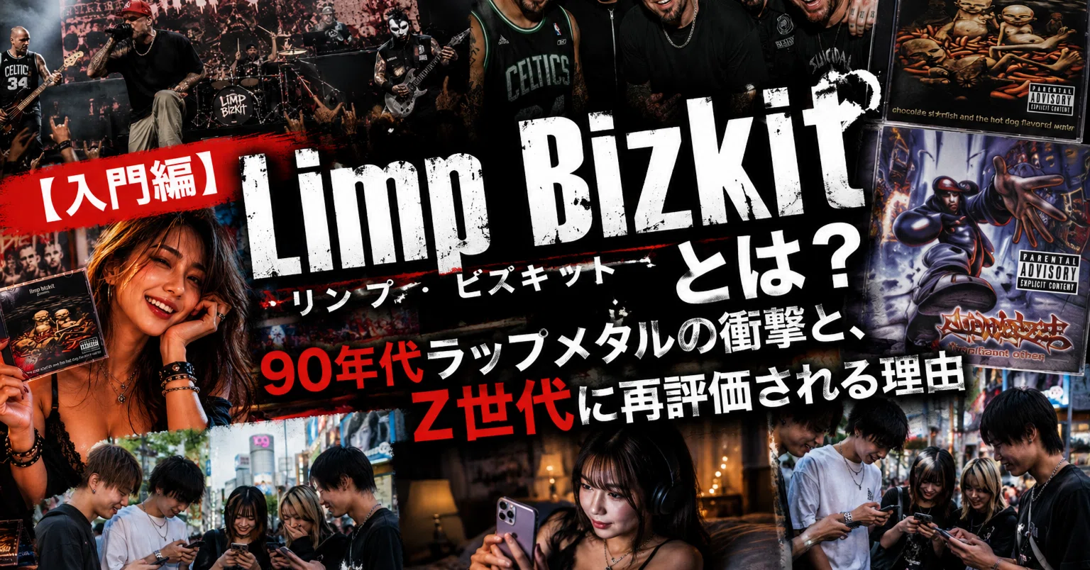 入門編】Limp Bizkit（リンプ・ビズキット）とは？｜90年代ラップ