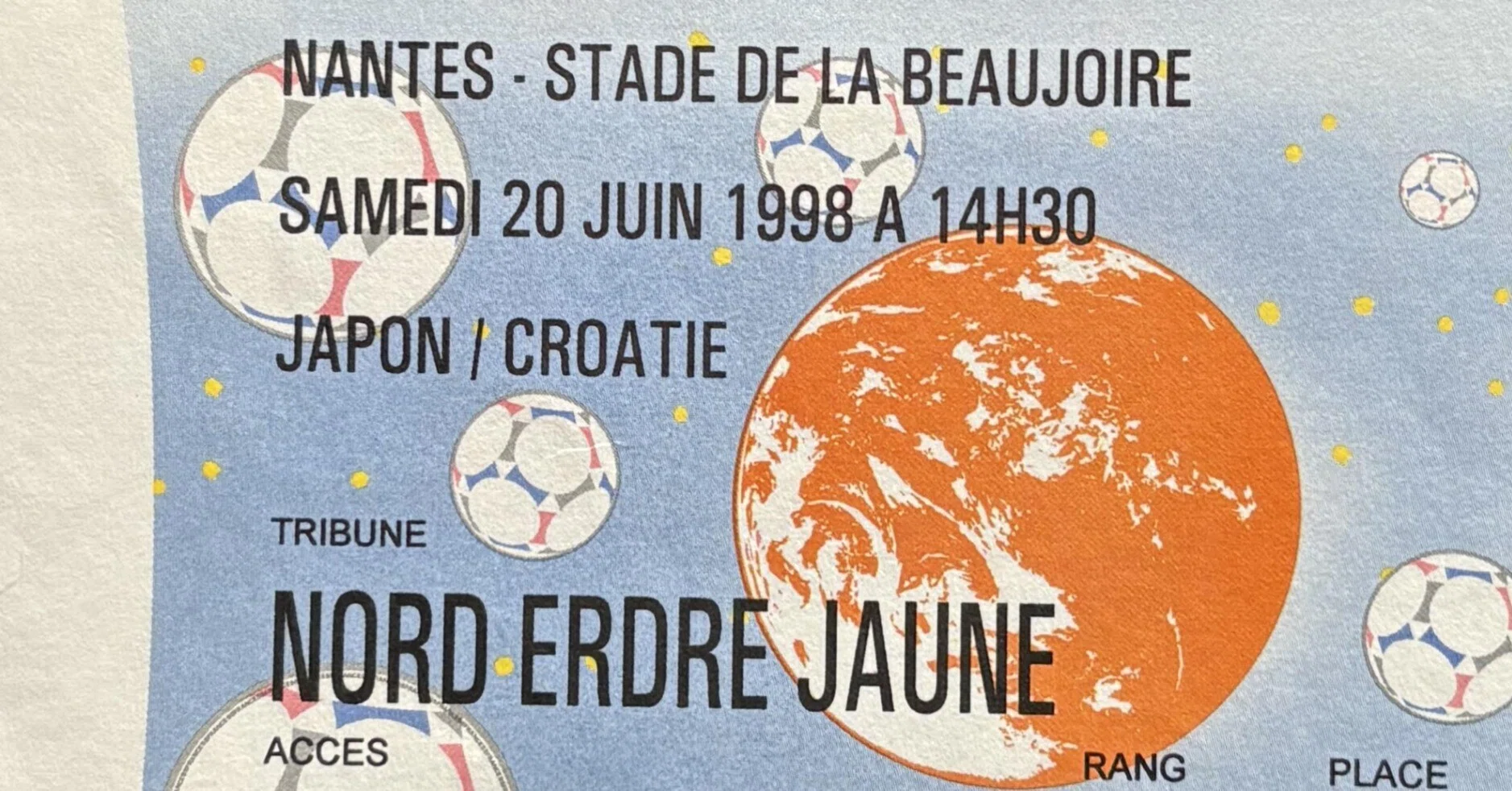 いまさらのFIFAワールドカップ・フランス大会（1998）のつぶやき｜しの