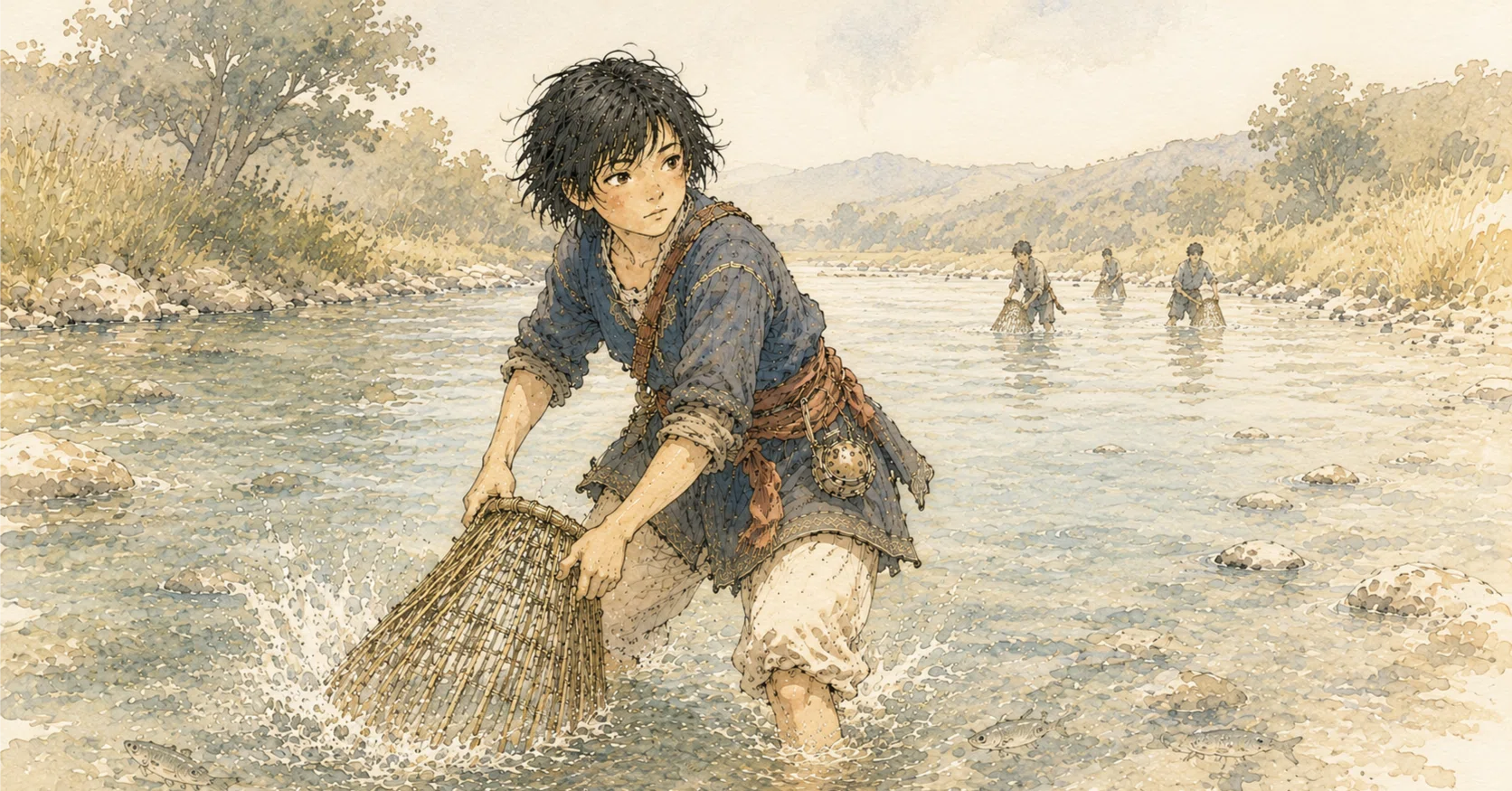 第二十二話 川の魚｜MeguriStories