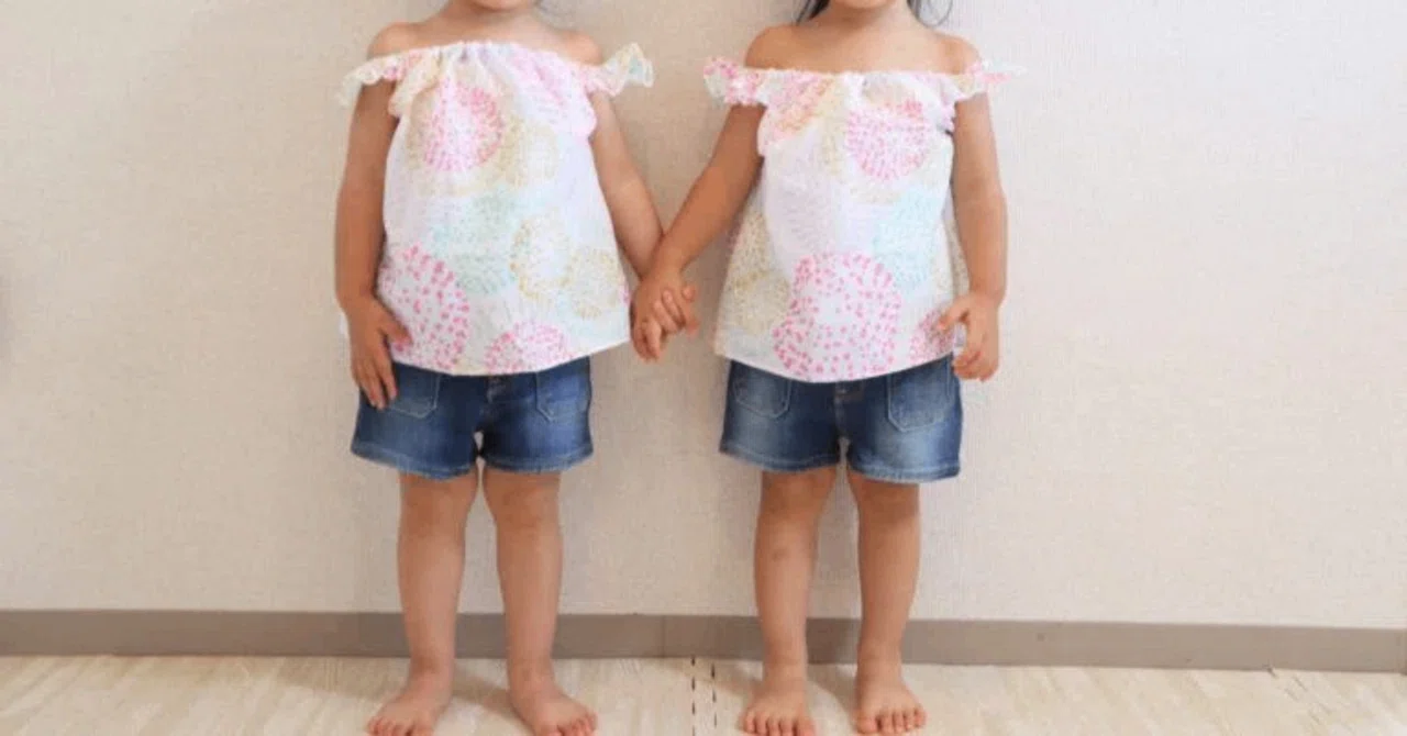 100均手ぬぐいで簡単かわいい子供服の作り方♪チュニック編｜salvia