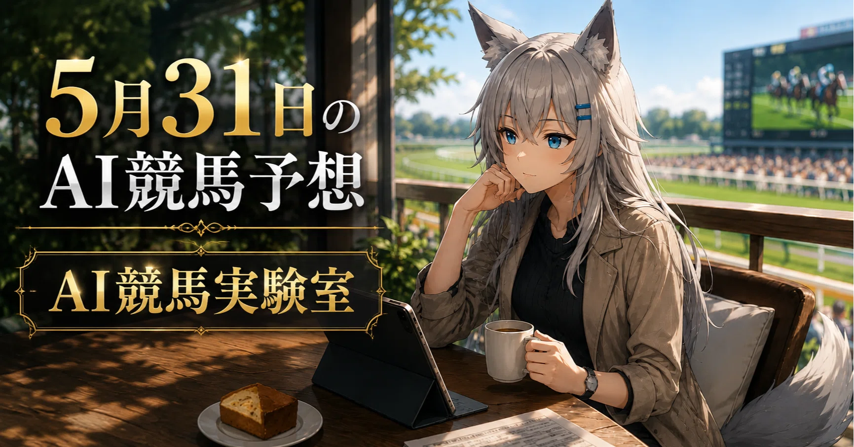 AI競馬予想】5月31日 日本ダービー 白百合S 目黒記念 障害除く全レース