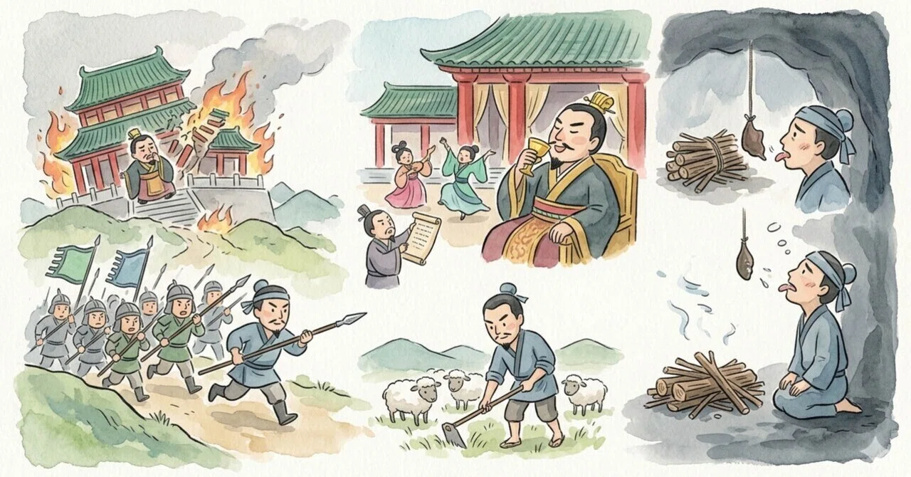 臥薪嘗胆』はこうして生まれた！呉王夫差と越王勾践、復讐が歴史を