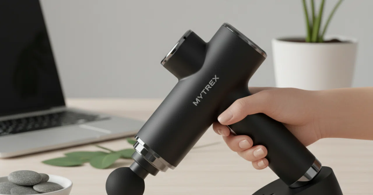 【美品】mytrex筋膜リリースマッサージガン マッサージガン 筋膜リリースのおすすめ商品紹介｜ライフスタイル編集