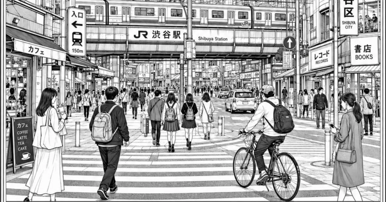 ミント　東京　モノクロ写真 都市風景 アートプリント　グラフィティ ChatGPT】で都市の観光ポスターを作ってみた！「東京」「京都」「静岡