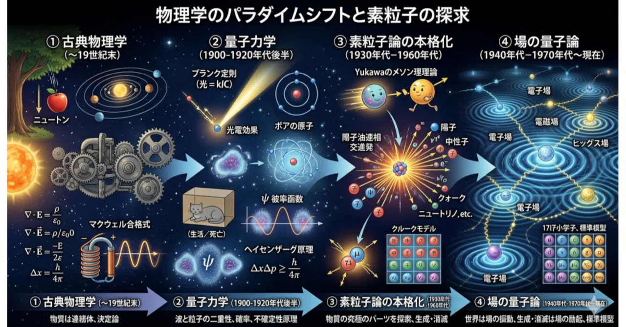 量子」とは何か？『場の量子論』で紐解く「素粒子」との違い 2026.5.31 