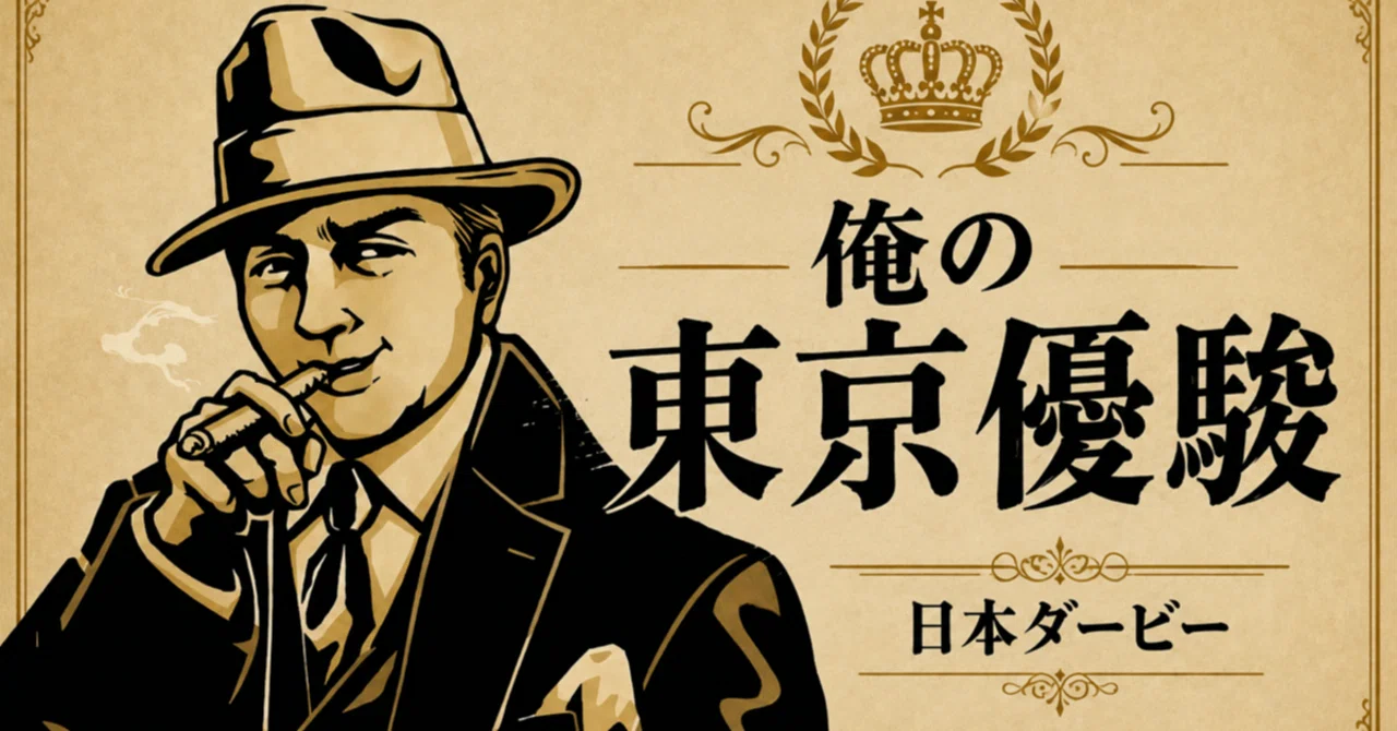俺の東京優駿(日本ダービー)※思い出話付き｜カポ峯