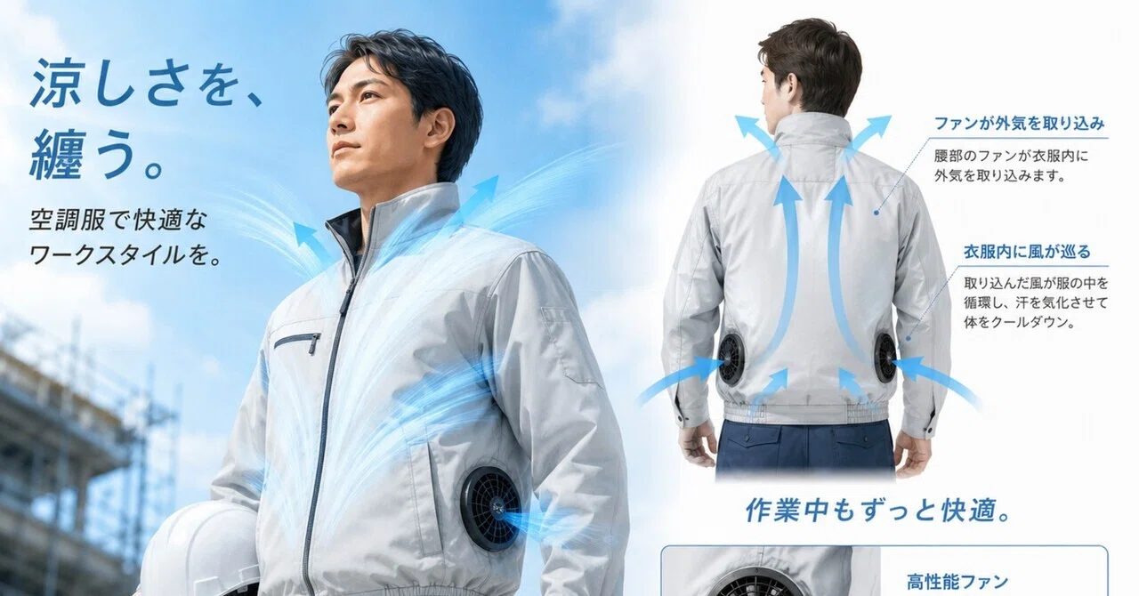 ワークマン　空調服 ワークマンの空調服｜KEI