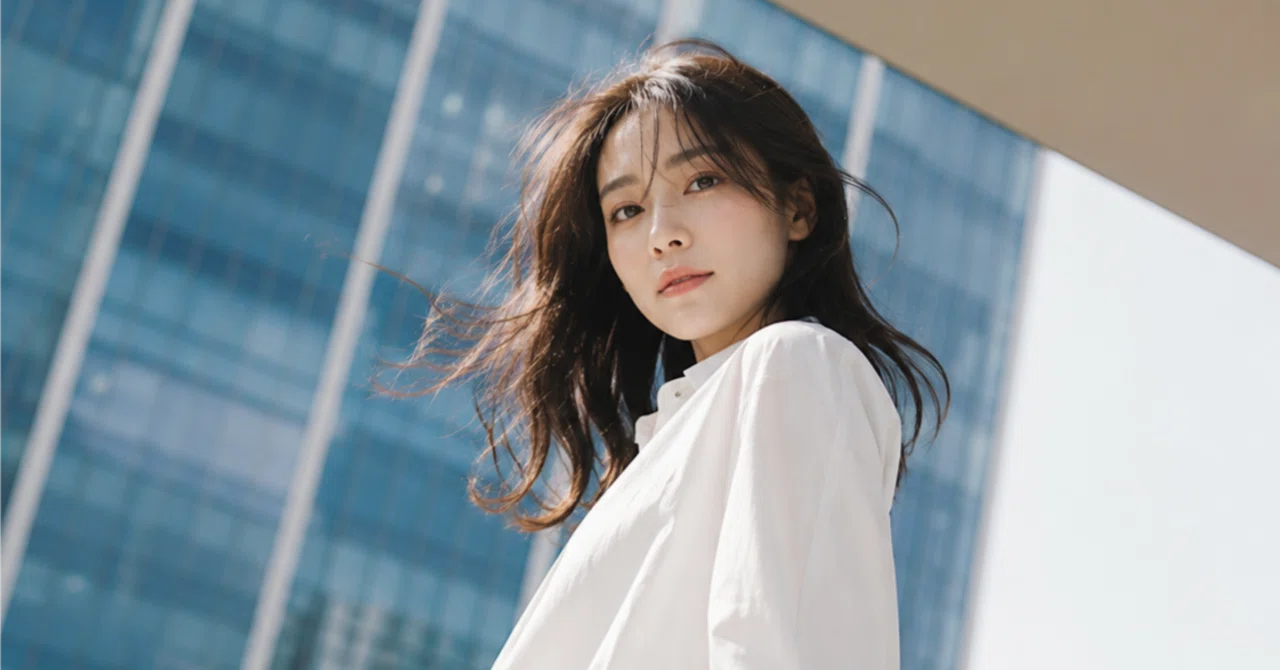 画像生成AI】「ナチュラルレイヤーの女性ポートレート」をAIで生成する
