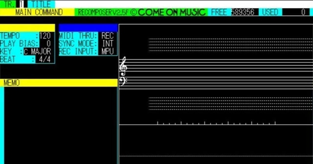 カモンミュージック RCM-PC98 ver2.3｜てOのミニカー日記。