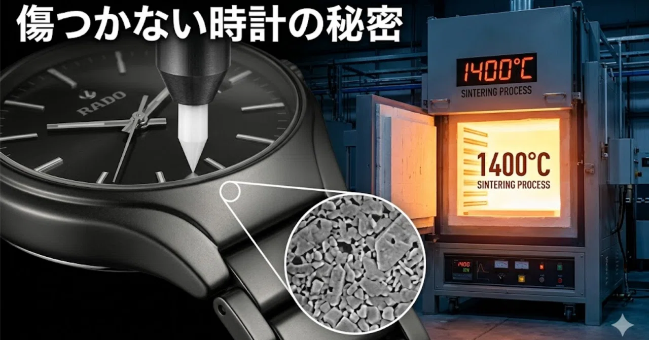 高級時計の科学】第四弾：RADOが先駆けた「傷つかない時計」の正体