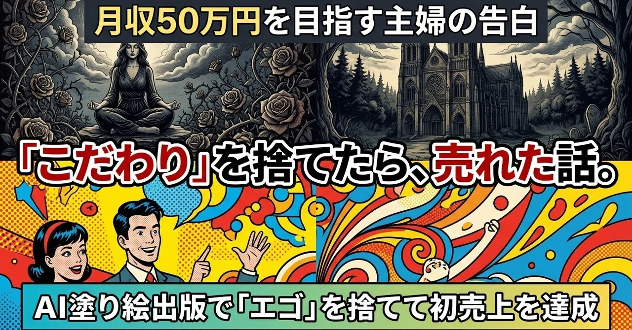 【KDP Mindset】脱・芸術家宣言。月収50万のために私が捨てた、たった一つの「こだわり」|吉田ねこ|Yoshida Art ...