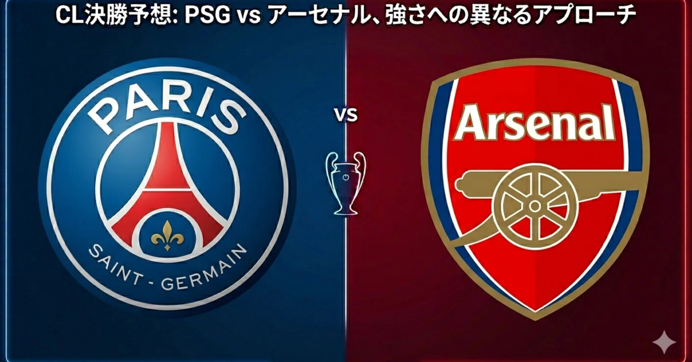今夜CL決勝。PSG VS アーセナル。優勝予想してみました。｜フトボル