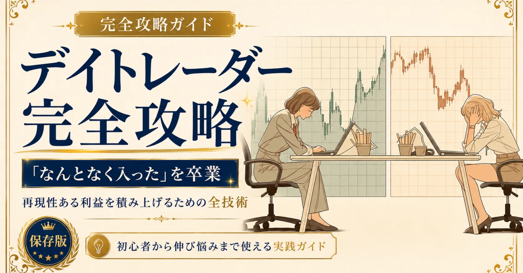 デイトレーダー完全攻略ガイド──「なんとなく入った」を卒業し、再現