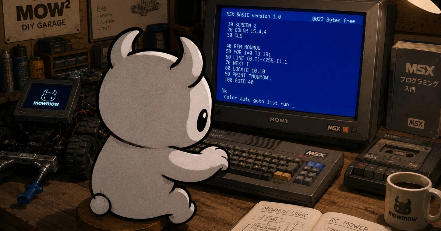 MSXでMOWMOWを描いてみる｜Mupper