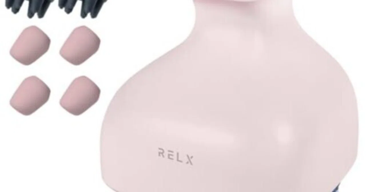 RELX AbemaTVで紹介 EMS ヘッドスパ IPX7防水日本、使い勝手を実用目線