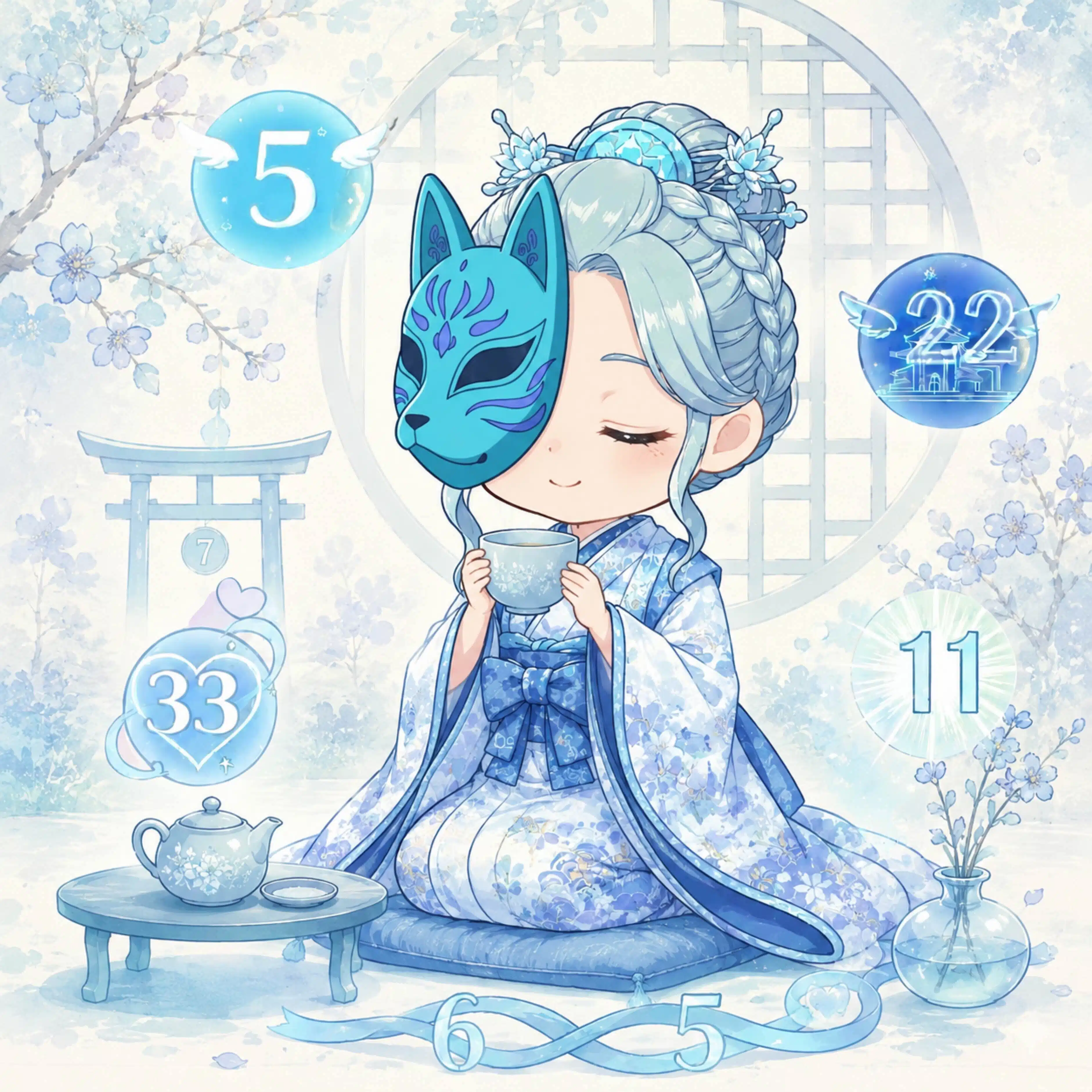 しずく💧 仮面を被った和氣よみ数秘伝導師🪭