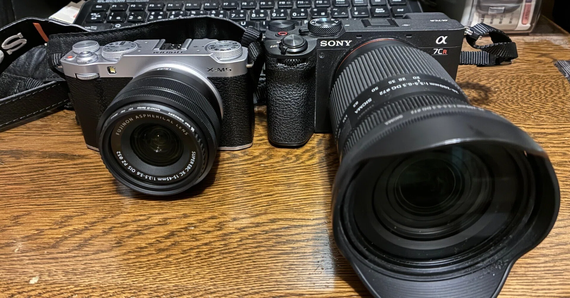 なんといきなりですが、FUJIFILM X-M5 + XC15-45mmを購入しました 