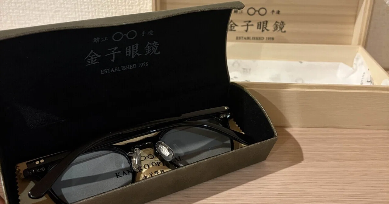 ★試着のみ 金子眼鏡 サングラス そのまま掛けて帰りたくなったサングラス｜kurashi_coffee