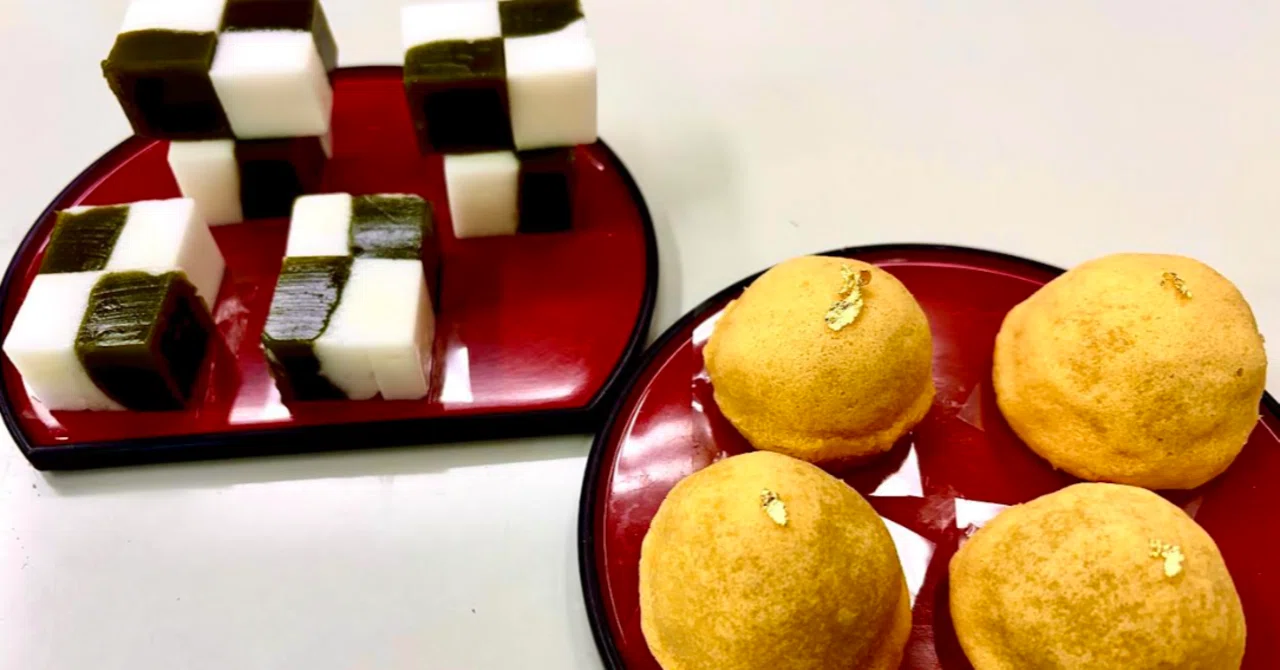 ? #手作り和菓子教室備忘録 第16回〜紫陽花の季節に「抹茶市松」と 