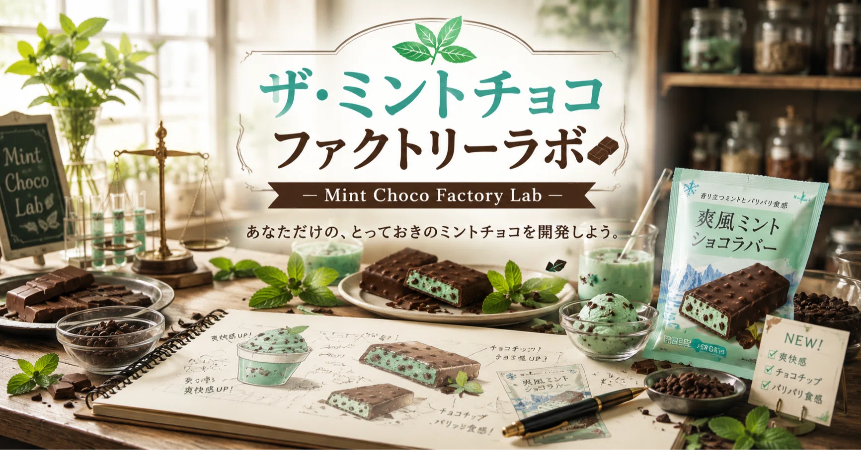 無料公開 ChatGPT GPTs】ザ・ミントチョコファクトリーラボ — Mint