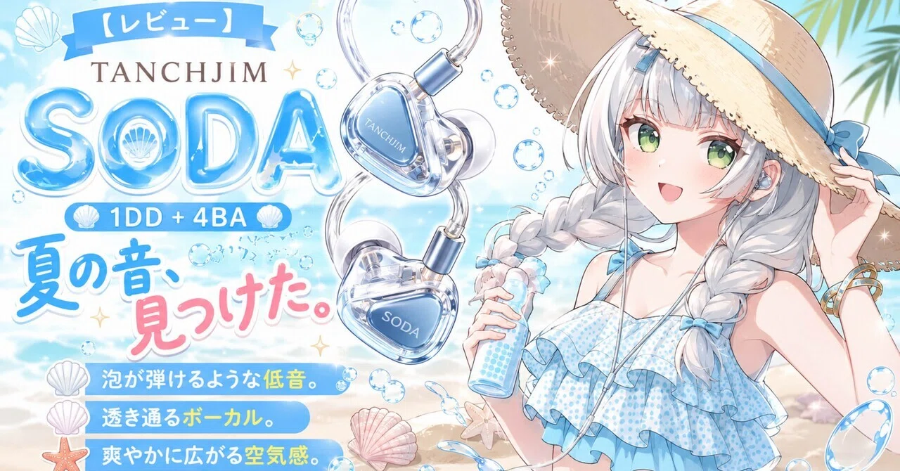 18【PR】TANCHJIM SODA｜弾けるような爽快サウンド🎵SPACE PRO・LUNAと