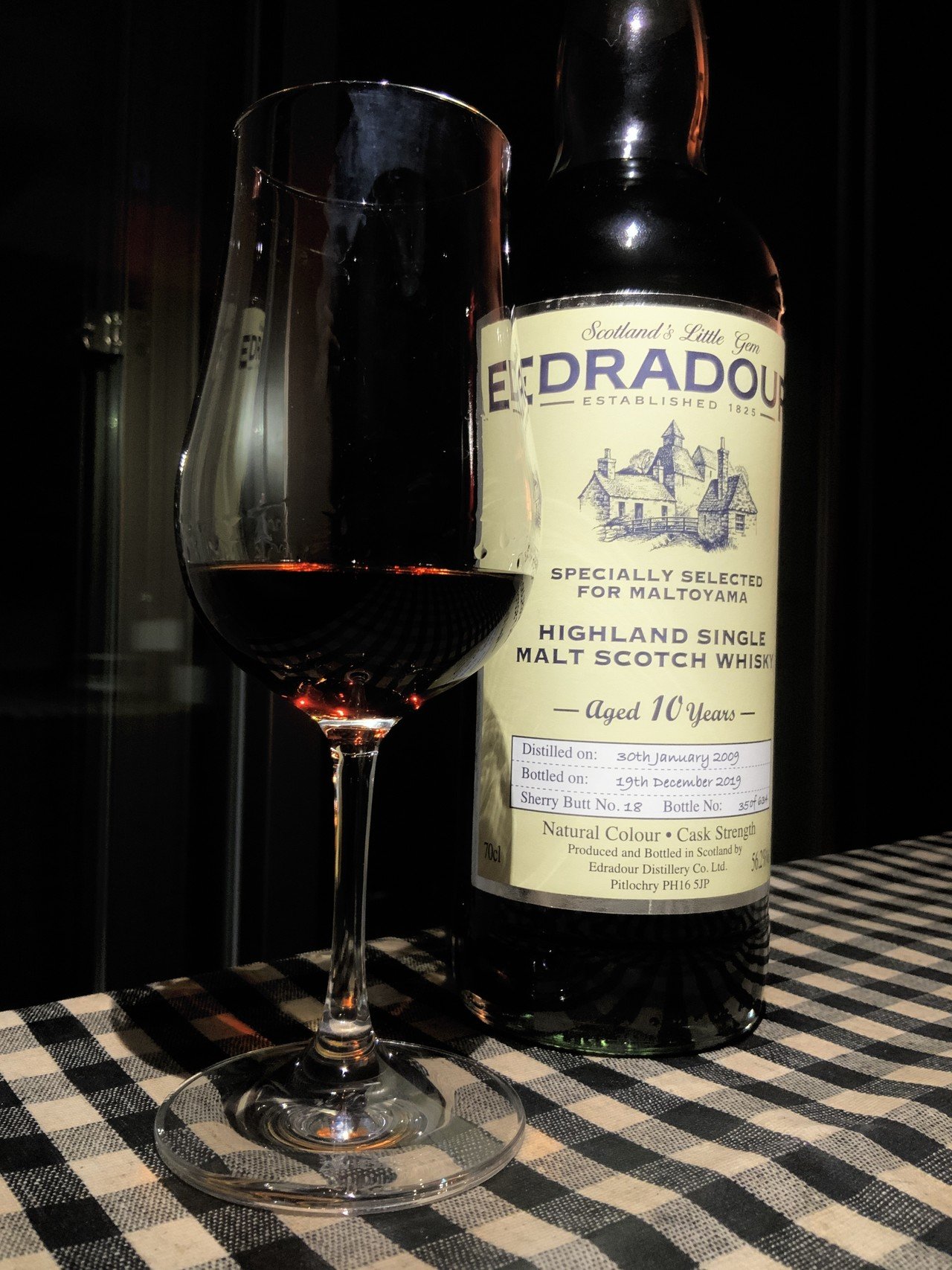 モルトヤマ エドラダワー10年2009 シェリーバット 限定品 モルトヤマ