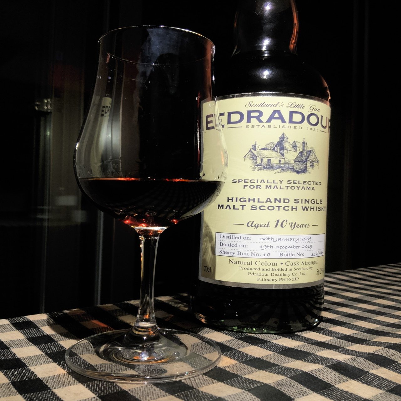 エドラダワー 2009 10年 for モルトヤマ - EDRADOUR 2009 10Y FOR