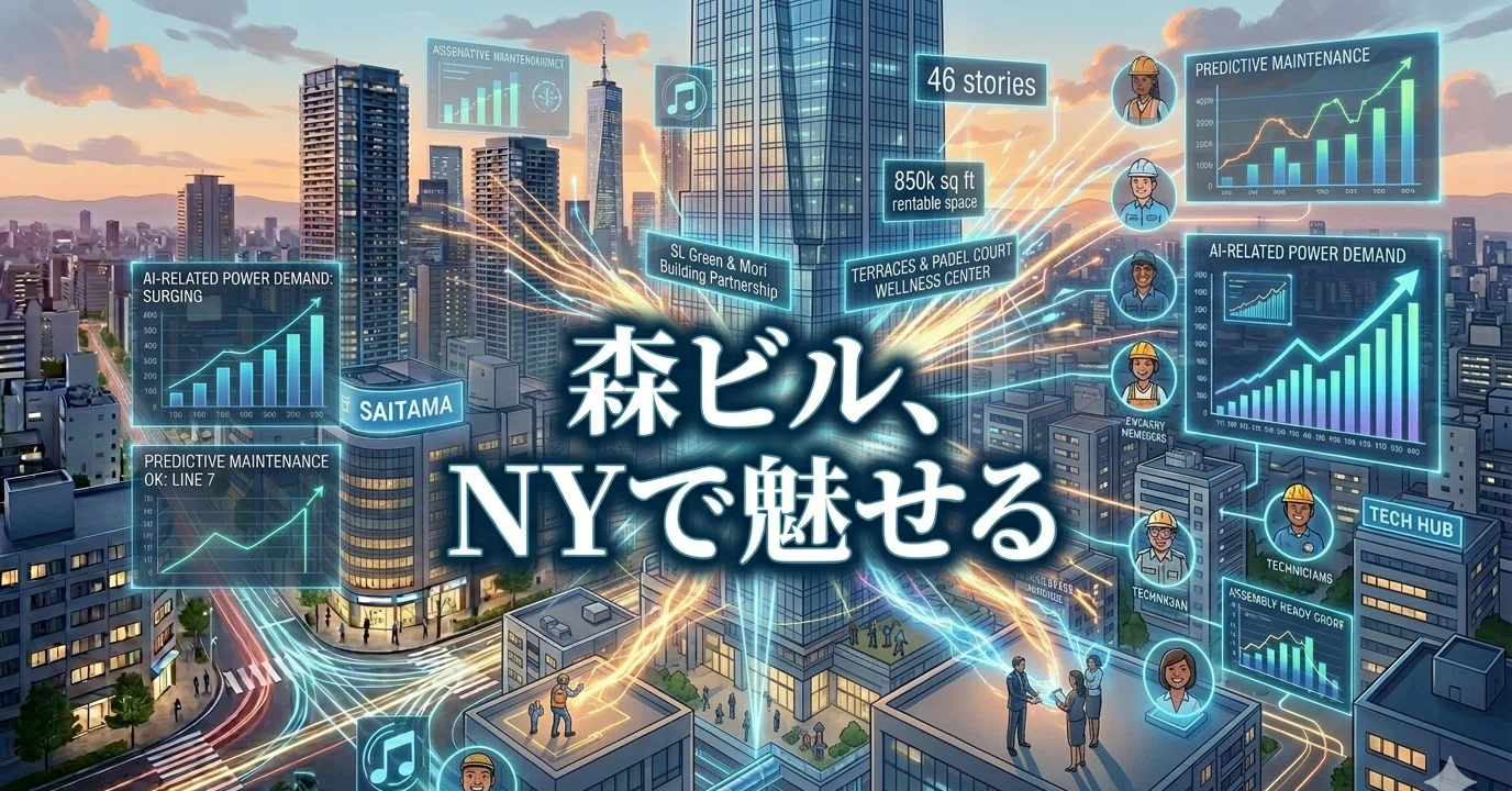 マンハッタンに46階建て！森ビルが米巨大リートと組んで仕掛ける、NY