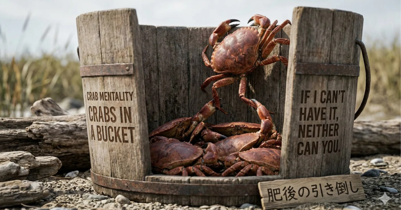 Crab Mentality（カニの精神構造）」って？ 