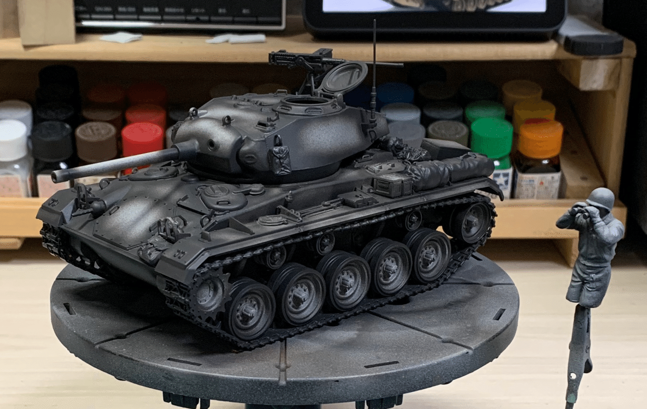 タミヤ M24チャーフィー 製作記｜杉さん