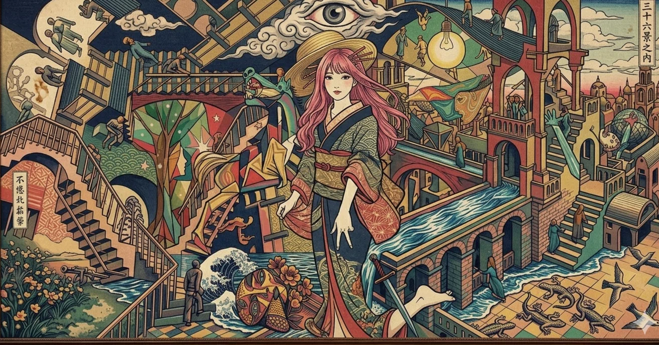🎨Gemini美術館🎨｜山根あきら | 哲学者