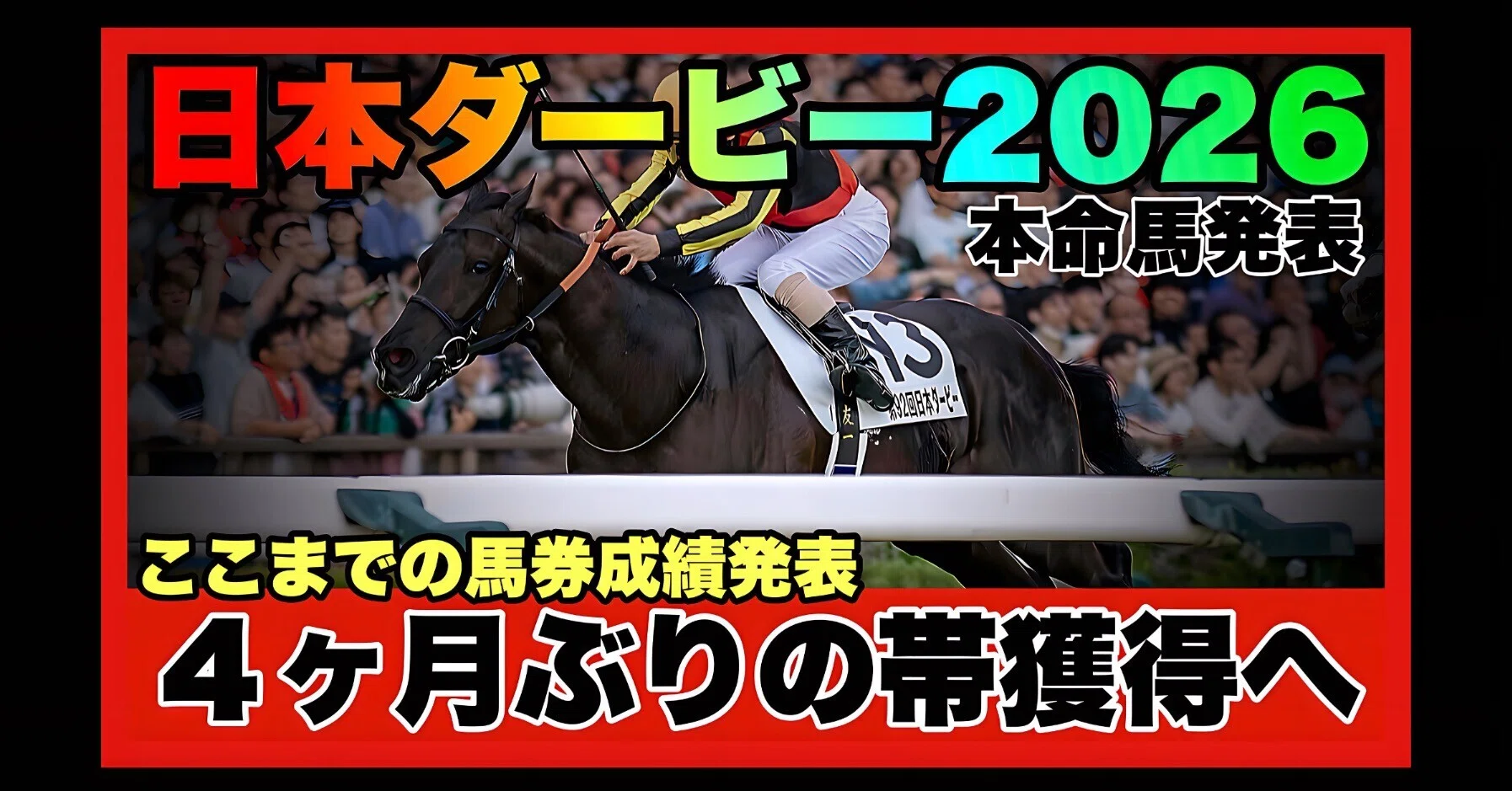 東京優駿（日本ダービー）《2026》G1☆購入馬券確定☆｜新