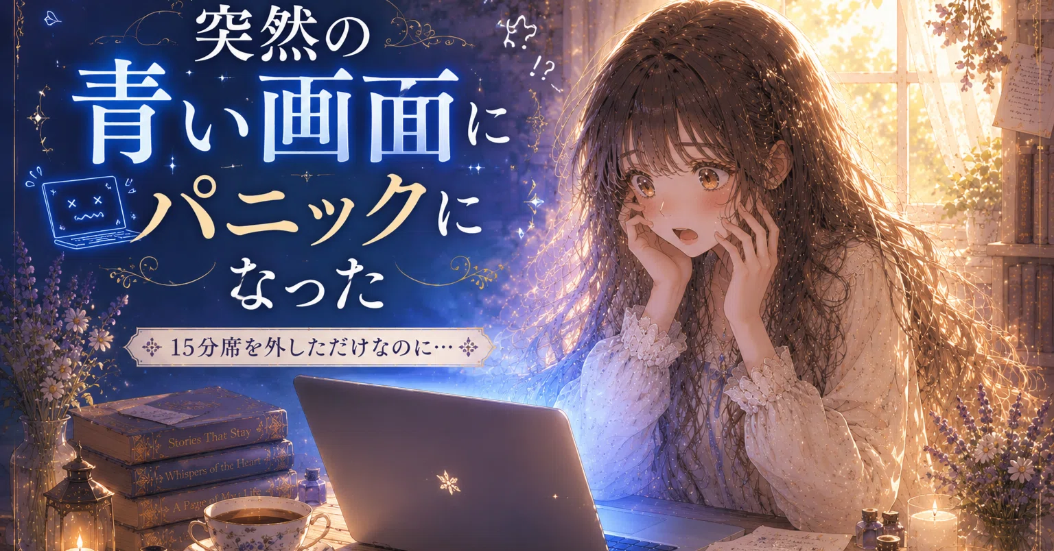 15分席を外しただけなのに…｜えいるaile