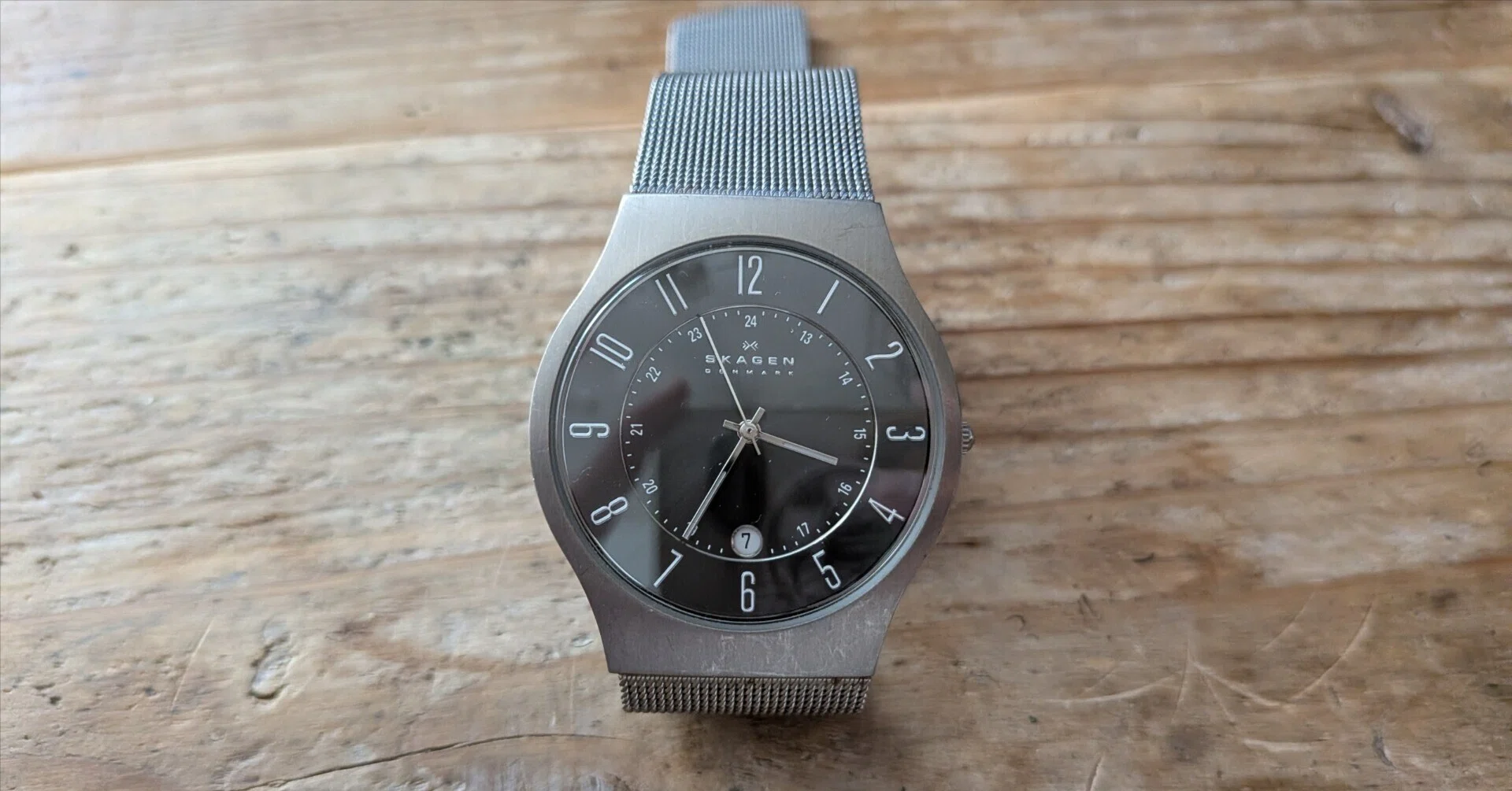 電池交換】「SKAGEN(スカーゲン) 腕時計 KLASSIK 233XLTTM メンズ」の