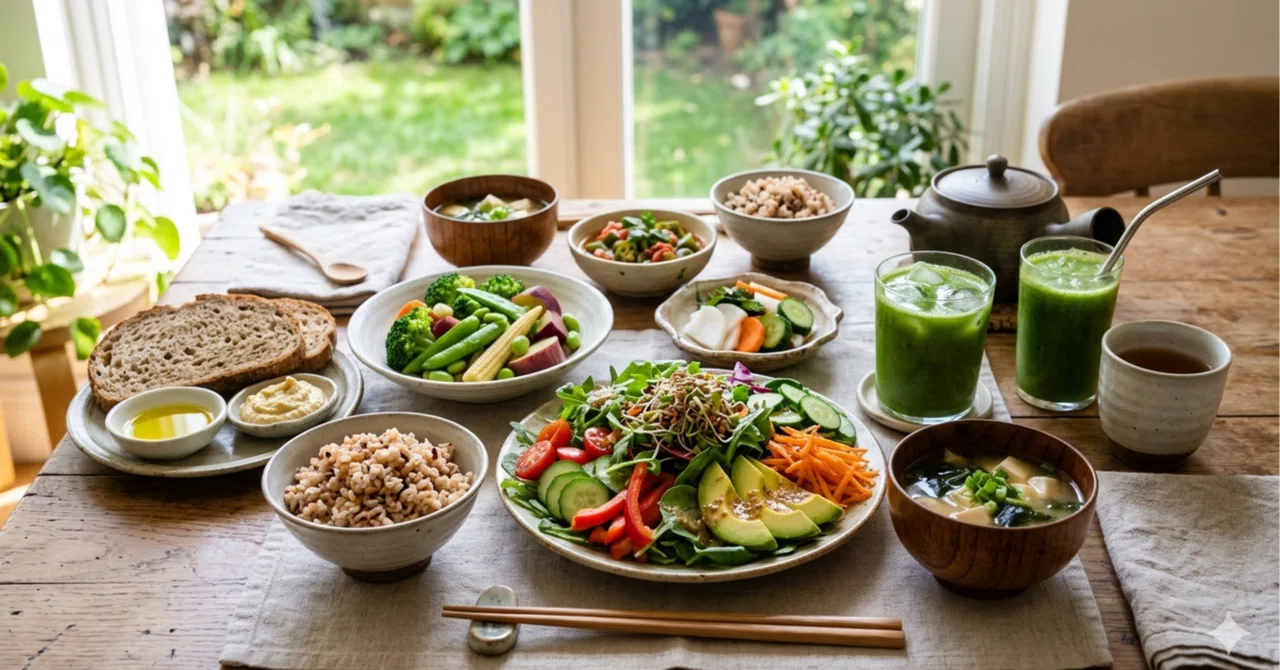 Veggie First #145 Don't Get Fat with a Fiber Cushion! Delicious 'Veggie First' Menu ...