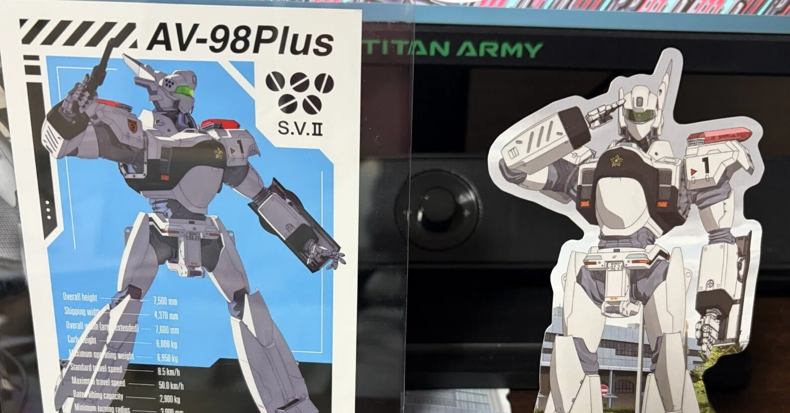 パトレイバーEZYで盛り上がる周囲を見てニコニコしながら細かい所を