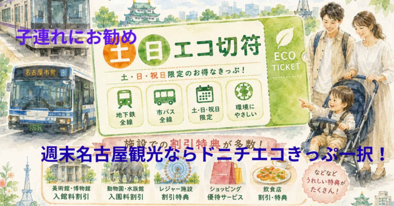 名古屋 ドニチエコ きっぷ