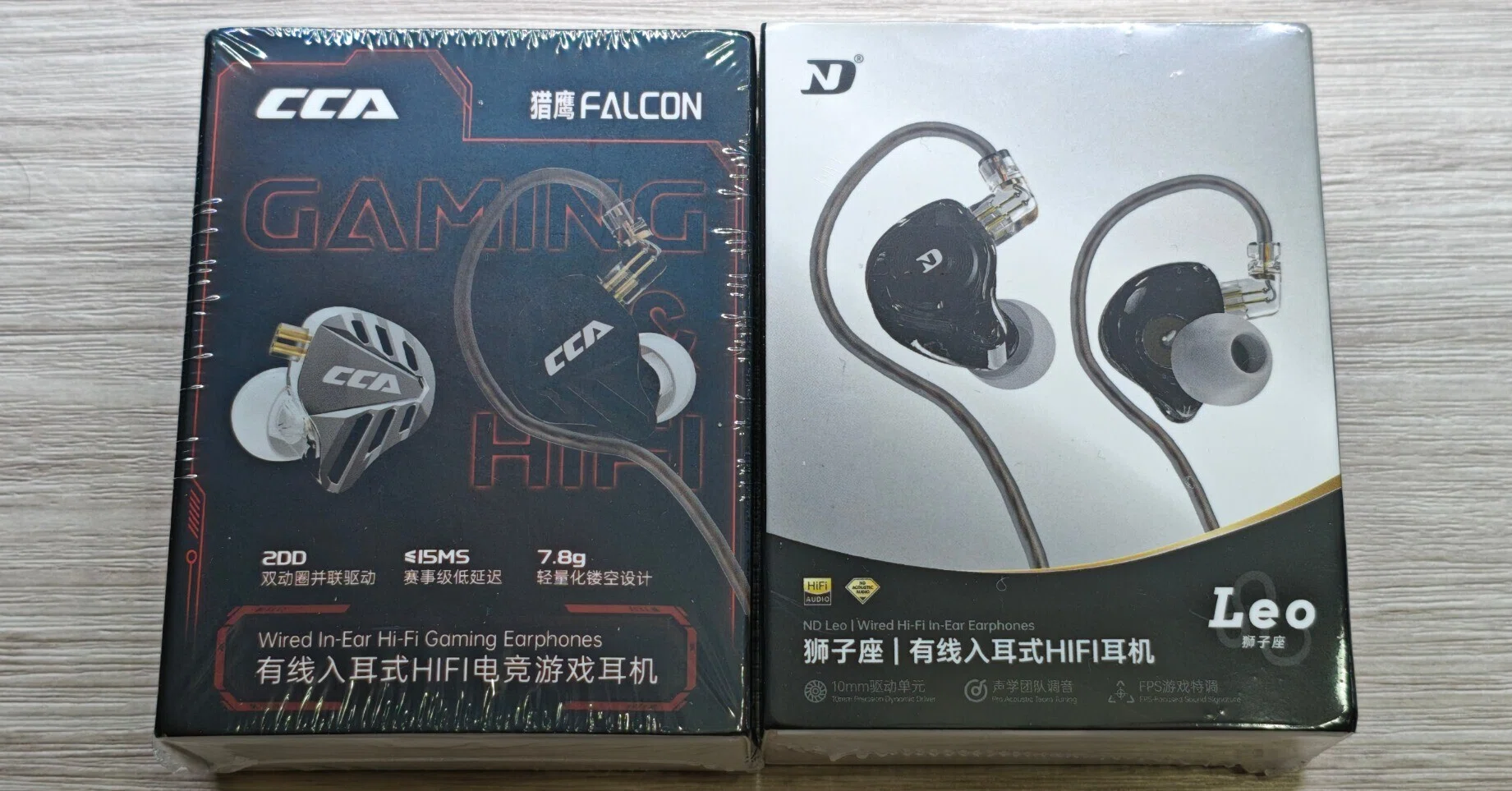 □CCA Falcon & ND Leo 紹介｜イヤホンジャックと豆🐒@ポタオデ