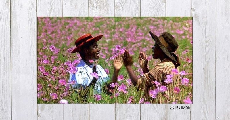 恐怖が支配する世界からの解放と姉妹の絆 映画 カラーパープル 340 mame note