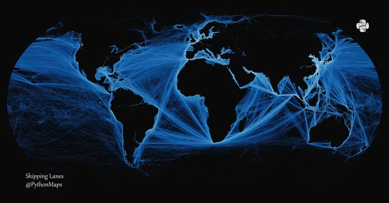 【地図分析】世界海上貿易の地図 ~既知の6つの急所と、今後注目すべき場所~